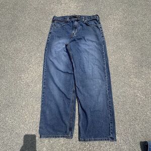 Vintage 90's Nautica Baggy Jeans Mens 36x32 Denim Blue Skater Streetwear Loose